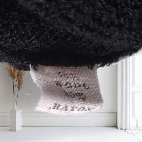 Vintage 90s Adolfo Saks Santana Knit Blazer Dress Size M Rhinestone Buttons - Picture 16 of 16